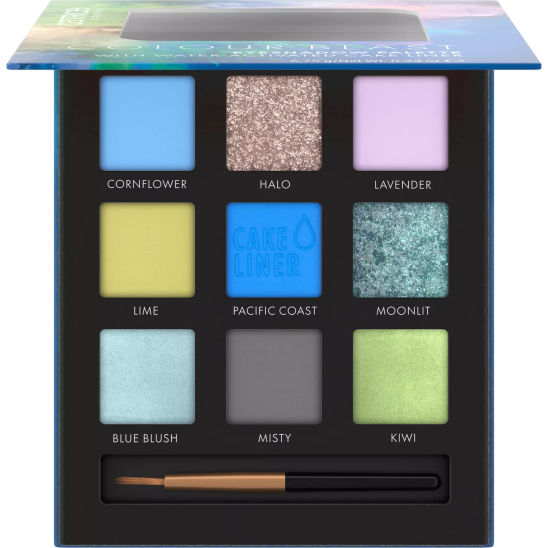 Палетка теней для век Colour Blast Eyeshadow Palette, 020 Blue meets Lime - 2