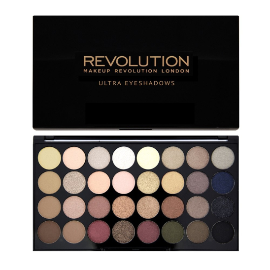 Палетка теней Ultra 32 Eyeshadow Palette, Flawless - 1