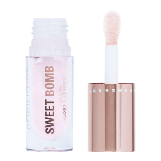 Y2K Baby Блеск для губ Sweet Bomb Lip Gloss, Candyfloss Pink Glitter - 1