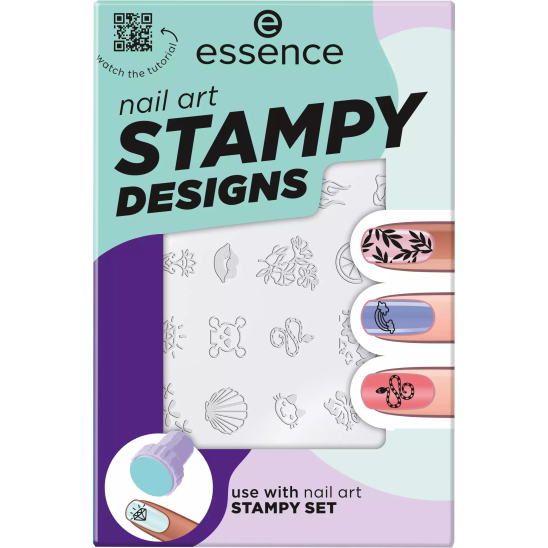 Трафареты для стемпинга Nail Art Stampy Designs, 01 - 1