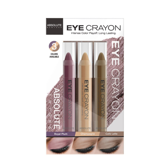 Набор карандашей для глаз Eye Crayon Set, 3 шт. - 1