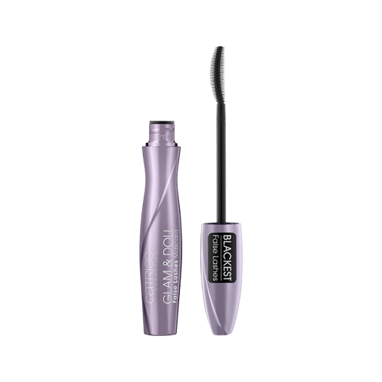 Тушь для ресниц Glam & Doll, Volume False Lashes Mascara, эффект накладных ресниц - 1