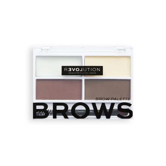 Набор для моделирования бровей Brow Kit Colour Cult, Dark - 1