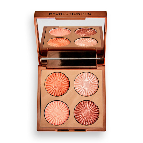 Тени для век Goddess Glow Eye Quad Golden Hour - 2