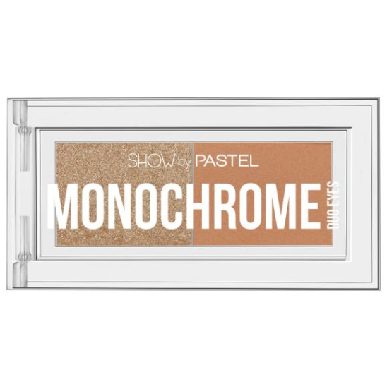 Палетка теней для век Monochrome Duo Eyes, 26 Sand Dunes - 1