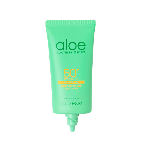 Солнцезащитный крем с алоэ Aloe Waterproof Sun Cream SPF 50+ PA ++++ - 2