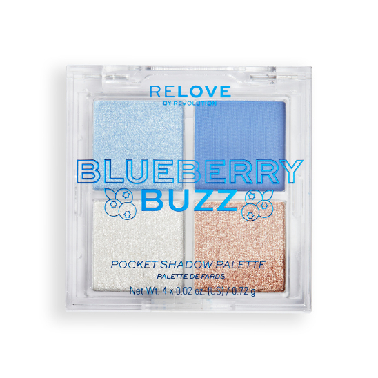 Тени для век Pocket Palette, Blueberry Buzz - 1