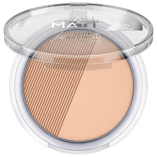 Пудра компактная All Matt Plus Shine Control Powder, 025 Sand Beige - 2