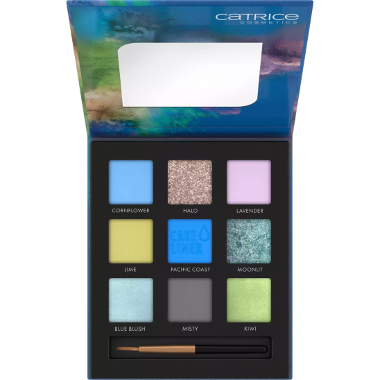 Палетка теней для век Colour Blast Eyeshadow Palette, 020 Blue meets Lime - 5