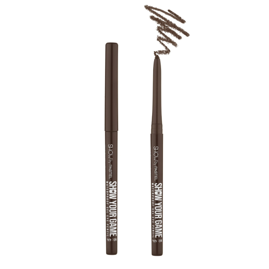 Контур для глаз гелевый Show Your Game Waterproof Gel Eye Pencil, 414 коричневый - 3