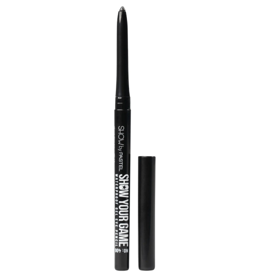 Контур для глаз гелевый Show Your Game Waterproof Gel Eye Pencil, 406 черный - 1