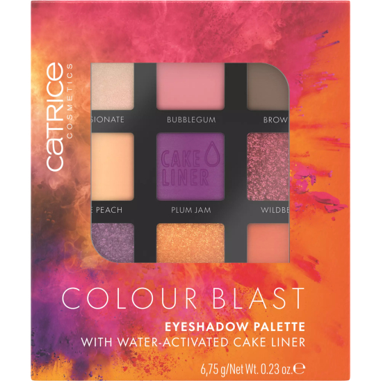 Палетка теней для век Colour Blast Eyeshadow Palette, 010 Tangerine meets Lilac - 1