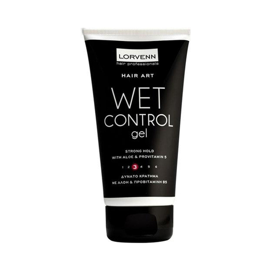 Гель для создания эффекта мокрых волос, сильной фиксации без спирта Wet Control Gel - 1