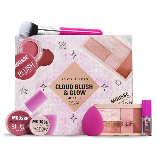 Подарочный набор для макияжа Cloud Blush and Glow Highlight Gift Set - 1