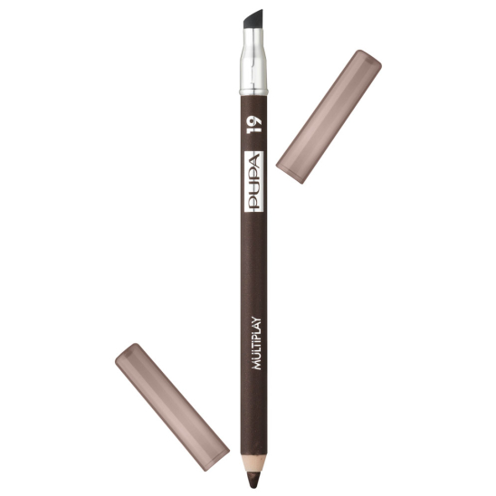 Карандаш для век с аппликатором Multiplay Eye Pencil, 19 Темная земля - 1