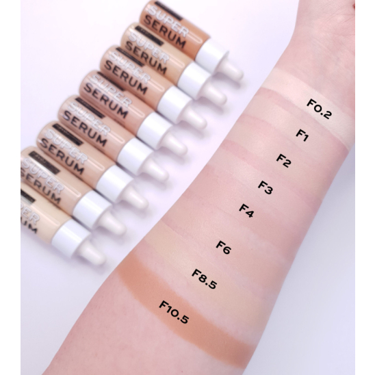 Тональная основа Super Serum Foundation, F1 - 2