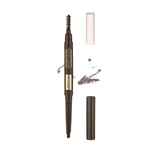 Водостойкий карандаш для бровей Brow Pencil WP, 025 Dark Brown - 2