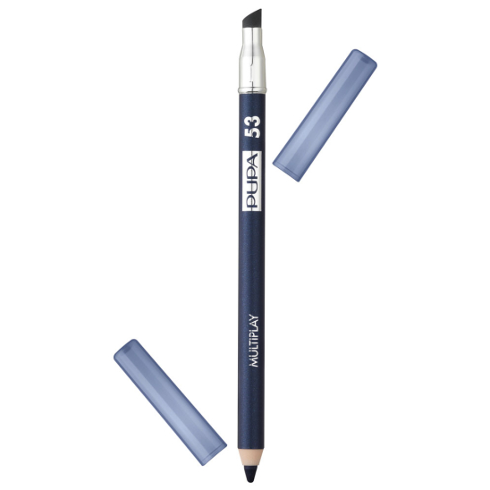 Карандаш для век с аппликатором Multiplay Eye Pencil, 53 Полночный синий - 1