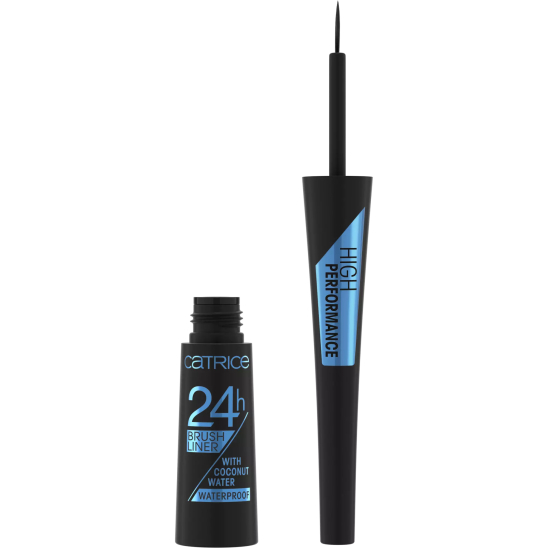 Подводка для глаз 24h Brush Liner, Водостойкая 010 Ultra Black Waterproof - 2