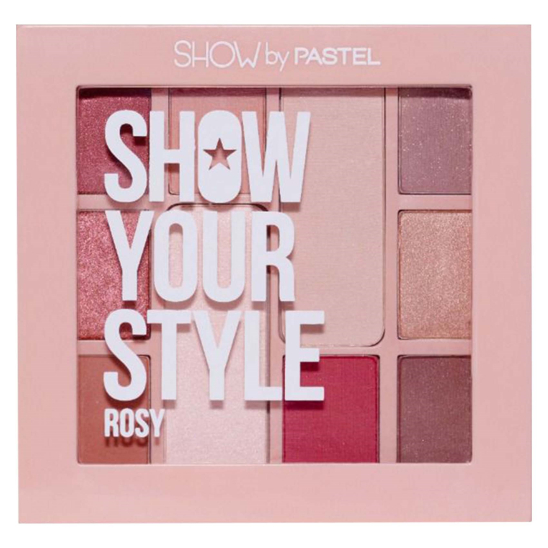 Палетка теней для век Show Your Style, 465 Rosy - 1