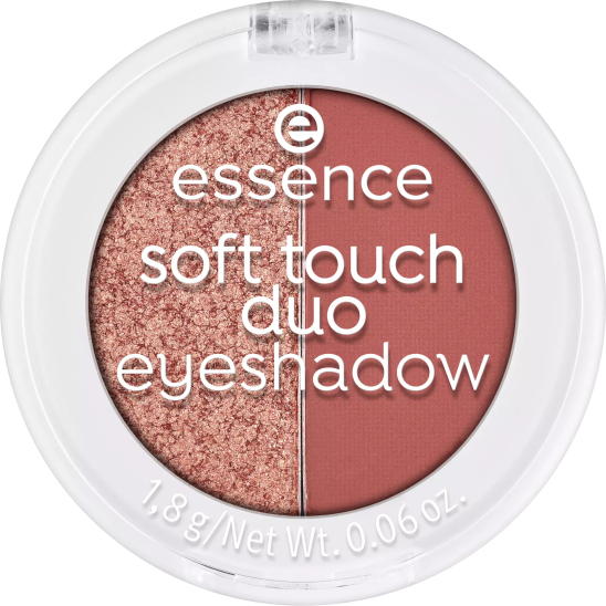 Тени для век двойные Soft Touch Duo Eyeshadow, 01 Bronze Beauty - 1