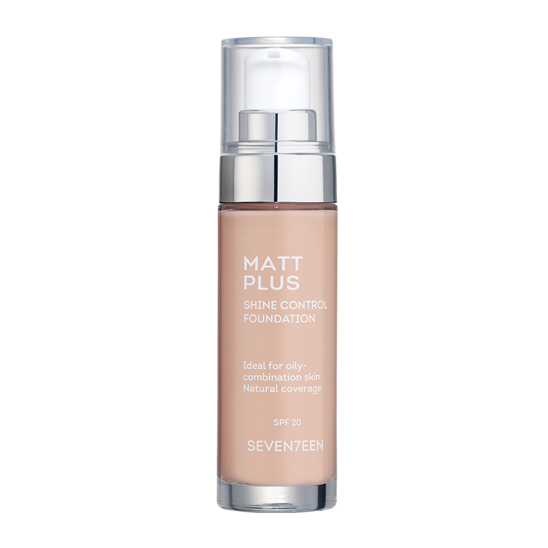 Тональный крем матирующий Matt Plus Shine Control Foundation, 01 фарфор - 1