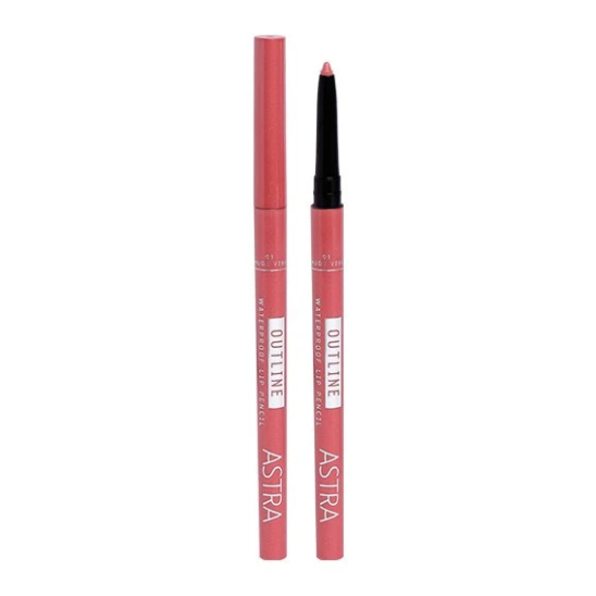 Карандаш для губ Outline Waterproof Lip Pencil, 01 Nude Vibe - 1