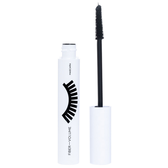 Тушь для ресниц фибровая с эффектом объема Fiber-Volume Mascara, 01 черный - 1