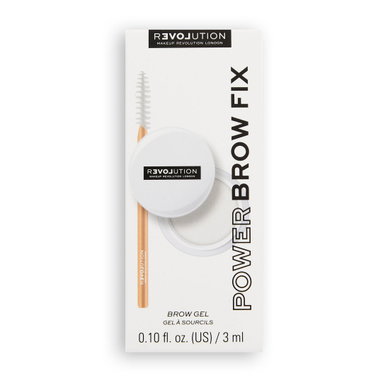 Фиксирующий гель для бровей Power Brow Fix Clear - 3