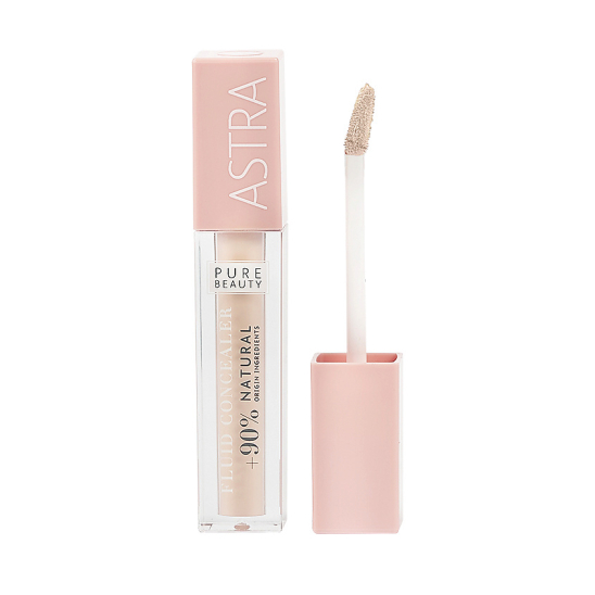 Консилер для лица Pure beauty Fluid concealer, 01 Vanilla - 1