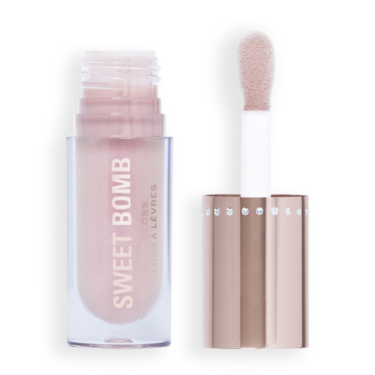 Y2K Baby Блеск для губ Sweet Bomb Lip Gloss, Vanilla Ice White Holo - 1