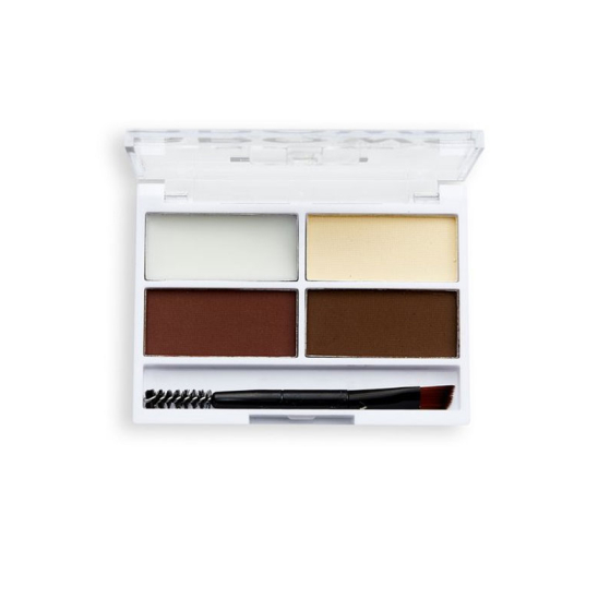 Набор для моделирования бровей Brow Kit Colour Cult, Dark - 2