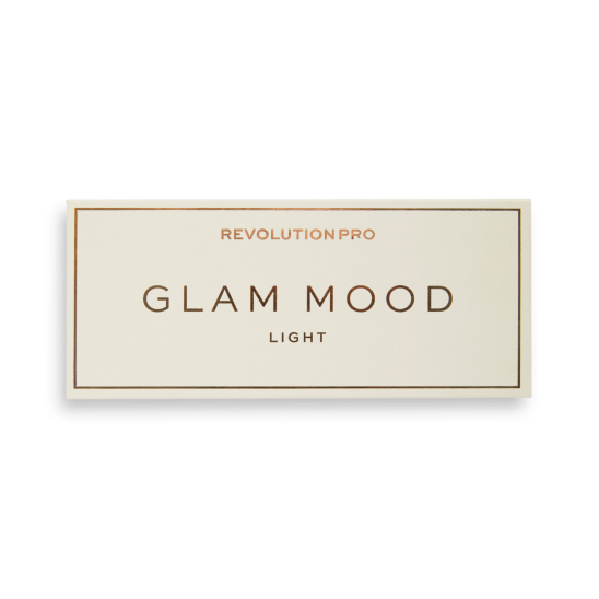 Палетка: бронзер, хайлайтер и румяна Glam Mood Face Palette Light - 4