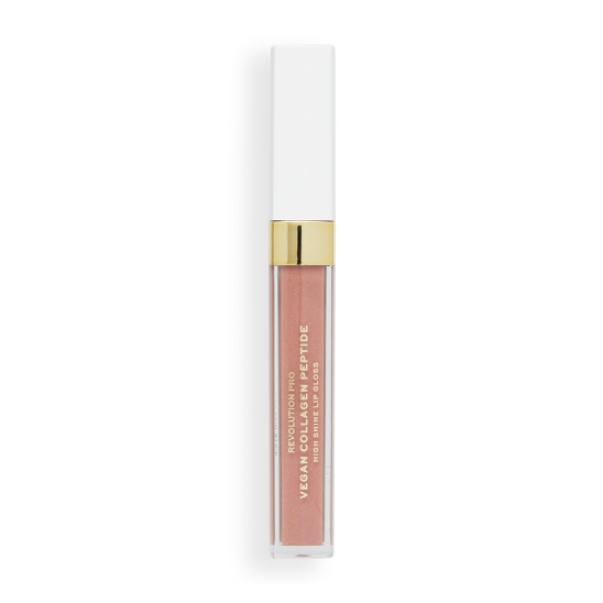 Блеск для губ Lip Gloss Vegan Collagen Peptide, Cashmere - 1