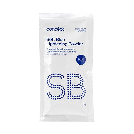 Порошок для осветления волос Blond Touch Soft Blue lightening powder - 1