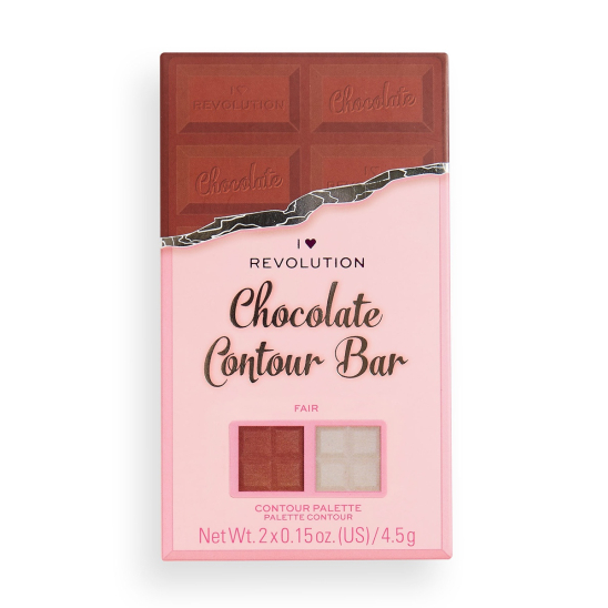 Палетка для контурирования: бронзер и хайлайтер Chocolate Contour Bar Fair - 4