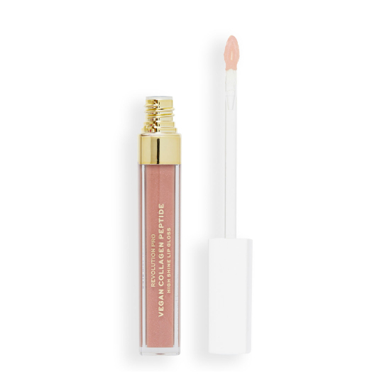 Блеск для губ Lip Gloss Vegan Collagen Peptide, Cashmere - 3