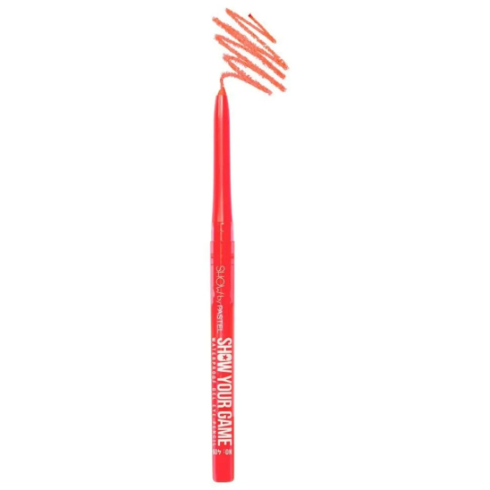 Контур для глаз гелевый Show Your Game Waterproof Gel Eye Pencil, 409 алый - 1