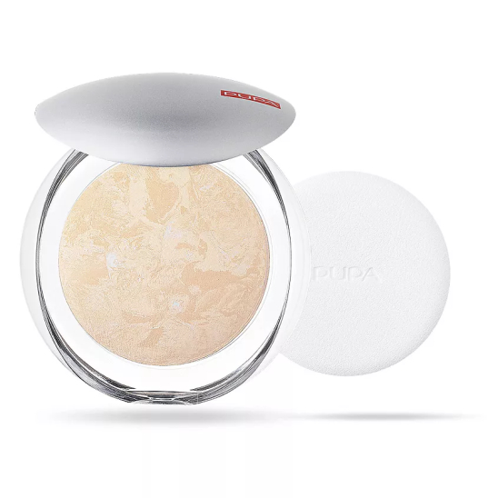 Пудра компактная запеченная Luminys Baked Face Powder, 01 Светлый бежевый - 1