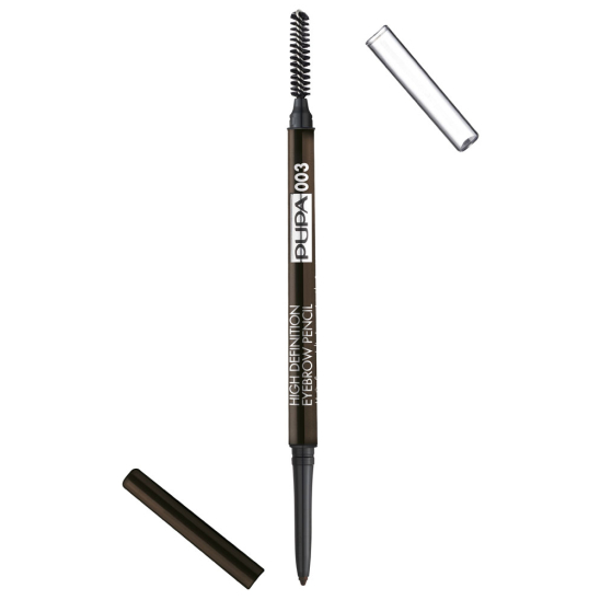 Карандаш для бровей High Definition Eyebrow Pencil, 003 Темно-коричневый - 1