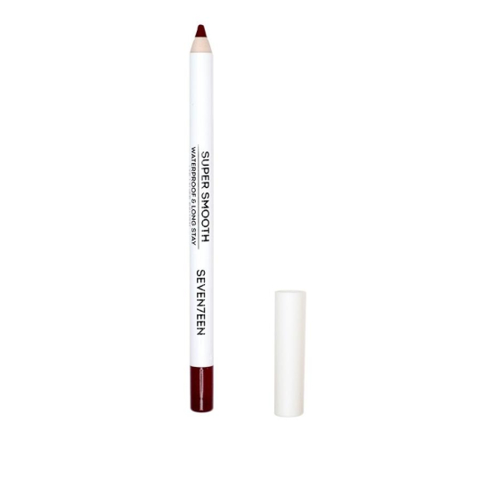 Карандаш для губ водостойкий с витамином Е Super Smooth WP Lip Liner, 15 кроваво-красный - 1