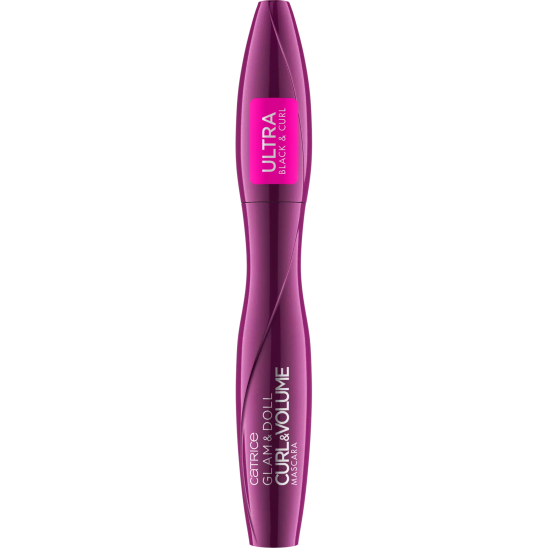 Тушь для ресниц Glam & Doll, Curl & Volume Mascara, подкручивающая - 2