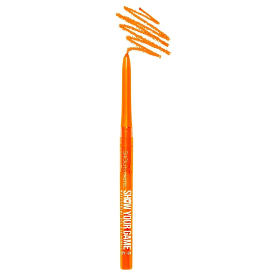 Контур для глаз гелевый Show Your Game Waterproof Gel Eye Pencil, 407 оранжевый - 1