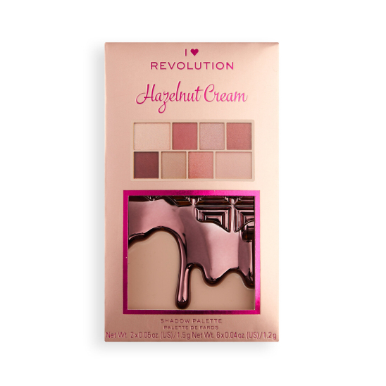 Тени для век Mini Chocolate Palette, Hazelnut Cream - 4