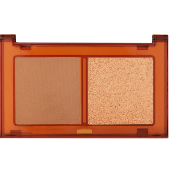 Бронзер и хайлайтер Bronzer & Highlighter Set Sun Kissed, 02 Tan Bronze & Heat Glow - 2