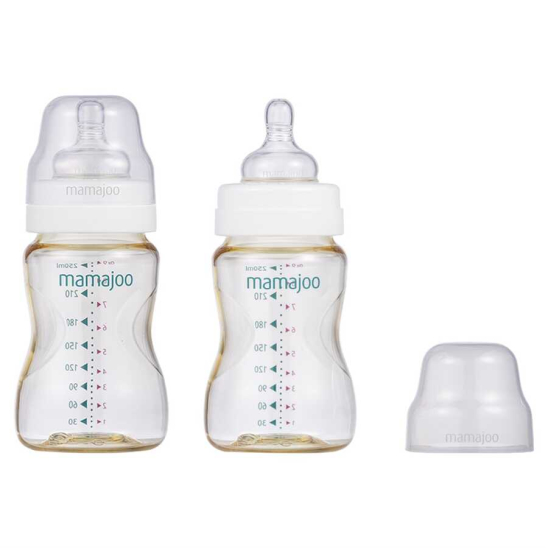 Бутылочка для кормления антиколиковая 0+ Gold Feeding Bottle, 250 мл (2 шт) - 2