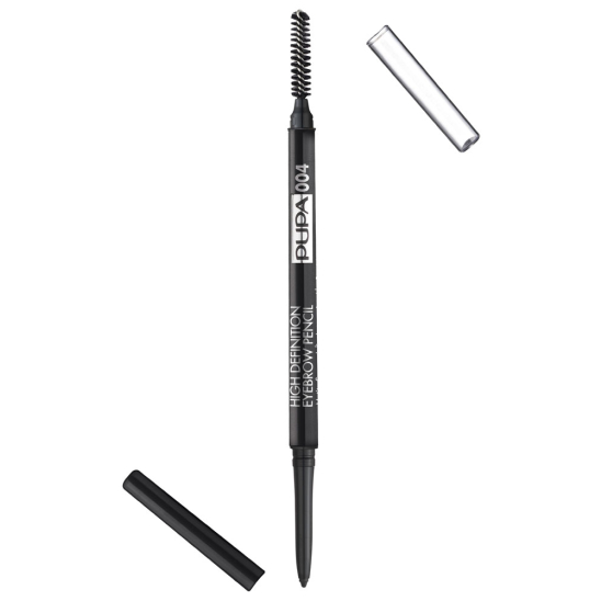 Карандаш для бровей High Definition Eyebrow Pencil, 004 Экстра-темный - 1