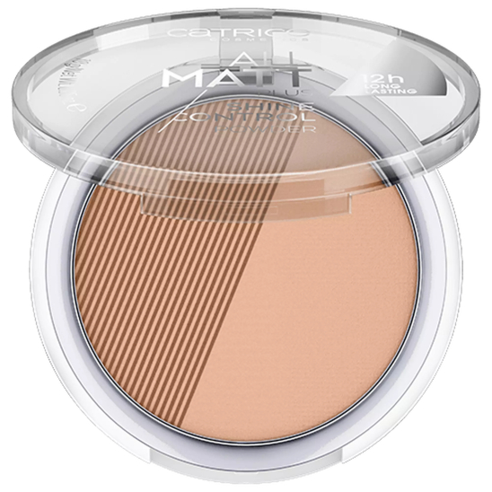 Пудра компактная All Matt Plus Shine Control Powder, 030 Warm Beige темно-бежевый - 2