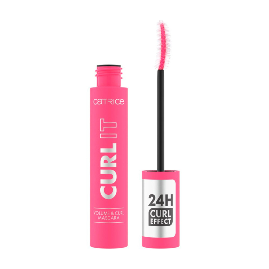 Тушь для ресниц объём и подкручивание Curl IT Volume&Curl Mascara, 010 Черный - 1