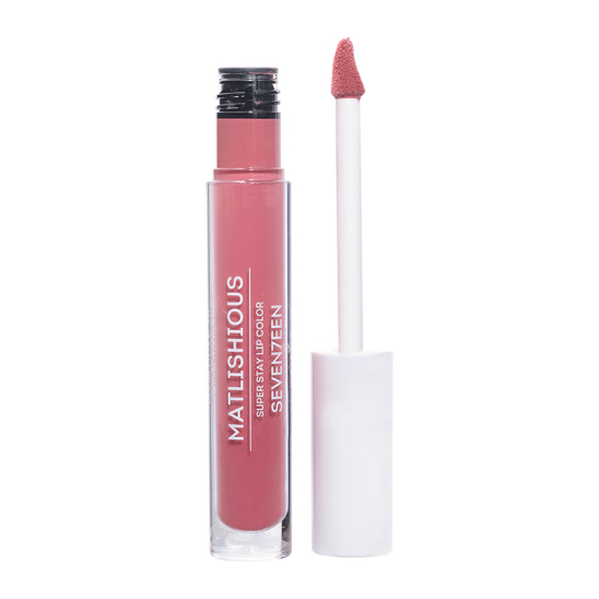 Жидкая помада-блеск Matlishious Super Stay Lip Color, 32 естественный розовый - 2